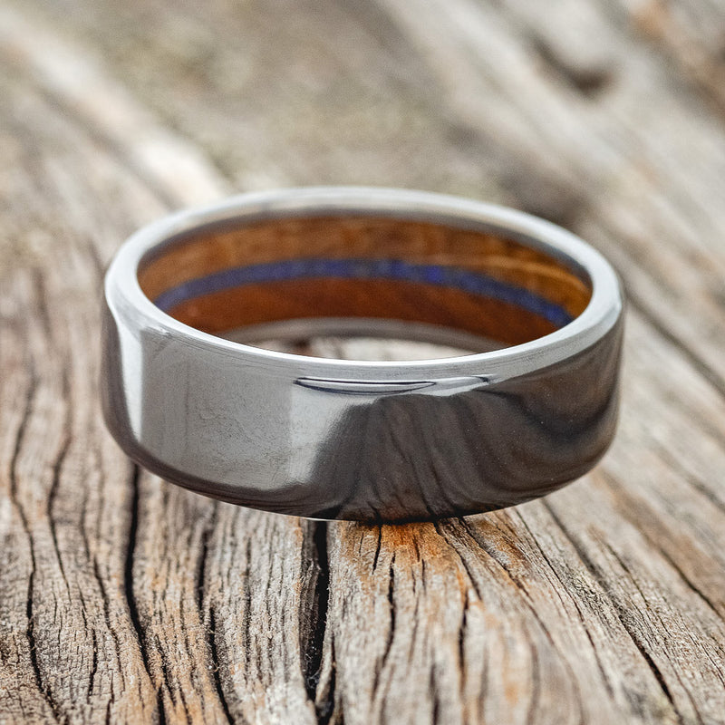 Buy Revere Men's Stainless Steel Cubic Zirconia Wedding Ring - S | Mens  rings | Argos